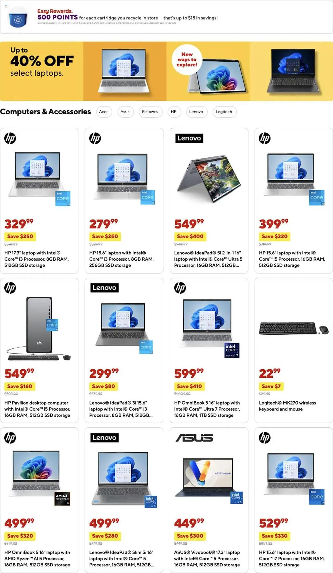 Weekly ad Staples Weekly Ad from August 3 to August 10 2025 - Page 8