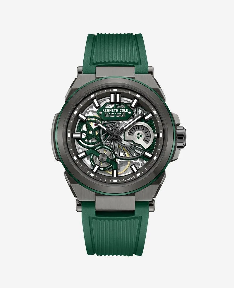 Skeleton Automatic Silicone Watch