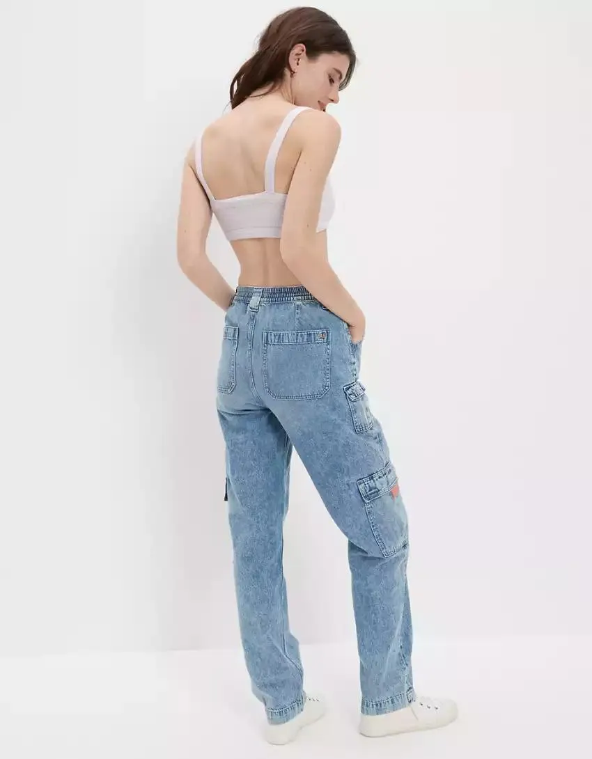 AE Super Cropped Smocked Cami