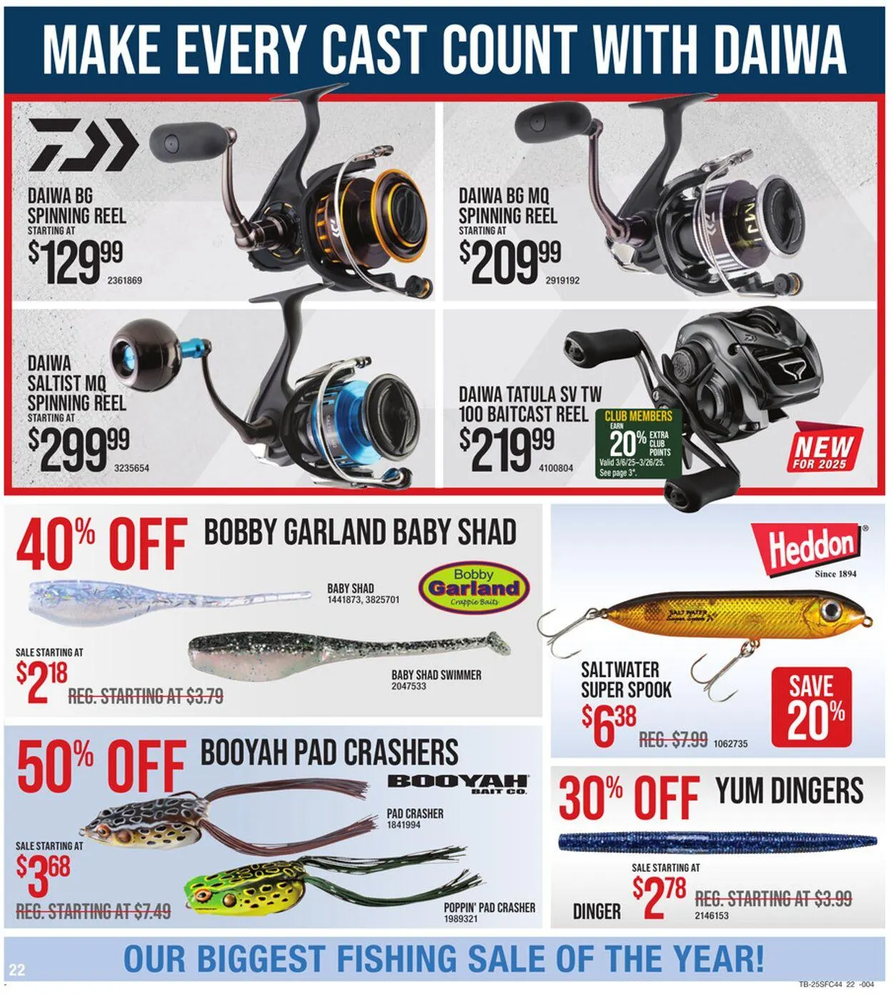 Weekly ad Bass Pro Current weekly ad from March 6 to March 26 2025 - Page 22