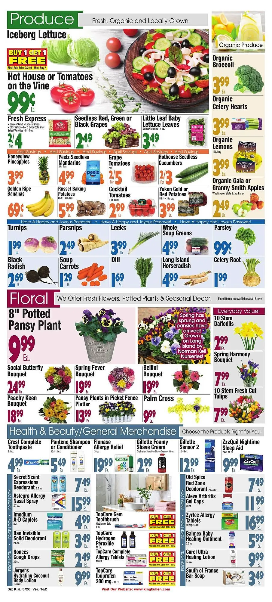 Weekly ad King Kullen Weekly Ad from March 28 to April 3 2025 - Page 6