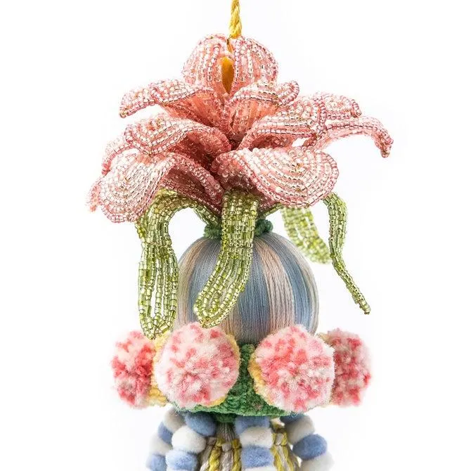 Wildflowers Beaded Tassel