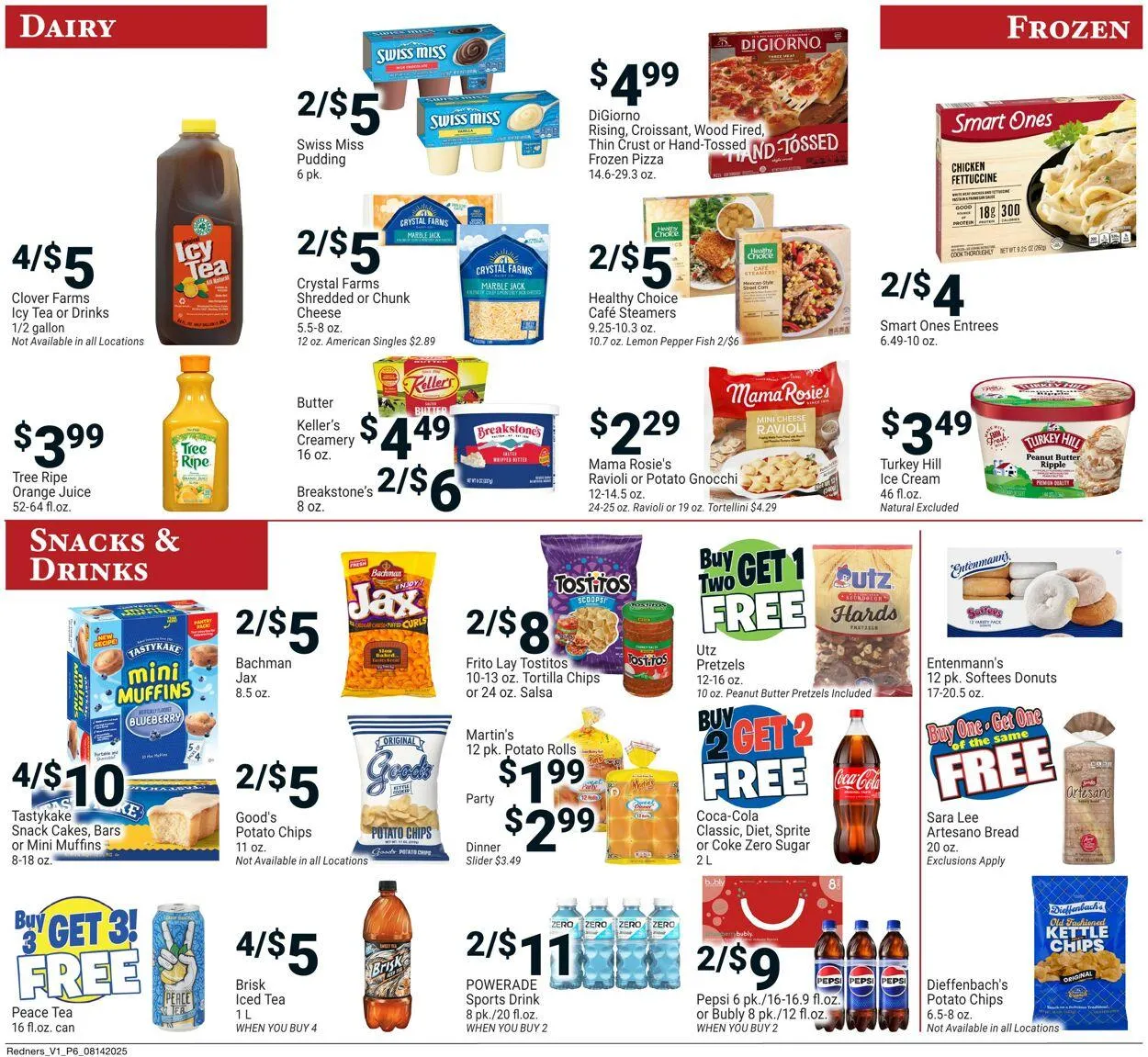 Weekly ad Redner’s Warehouse Market Current weekly ad from August 14 to August 20 2025 - Page 6