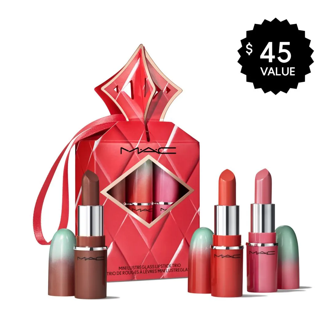 Wildest Gleams Mini Lustreglass Lip Trio