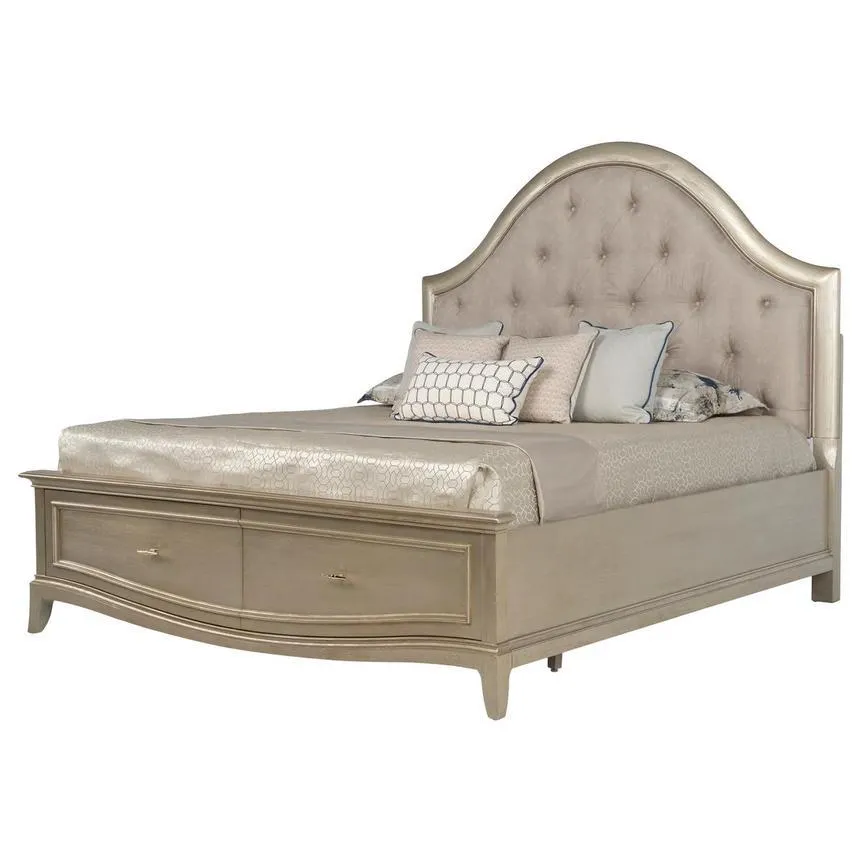 King Storage Bed
