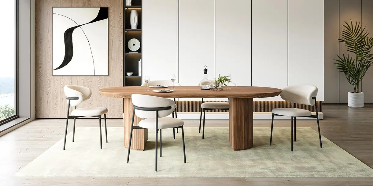 Lola Dining Table Walnut