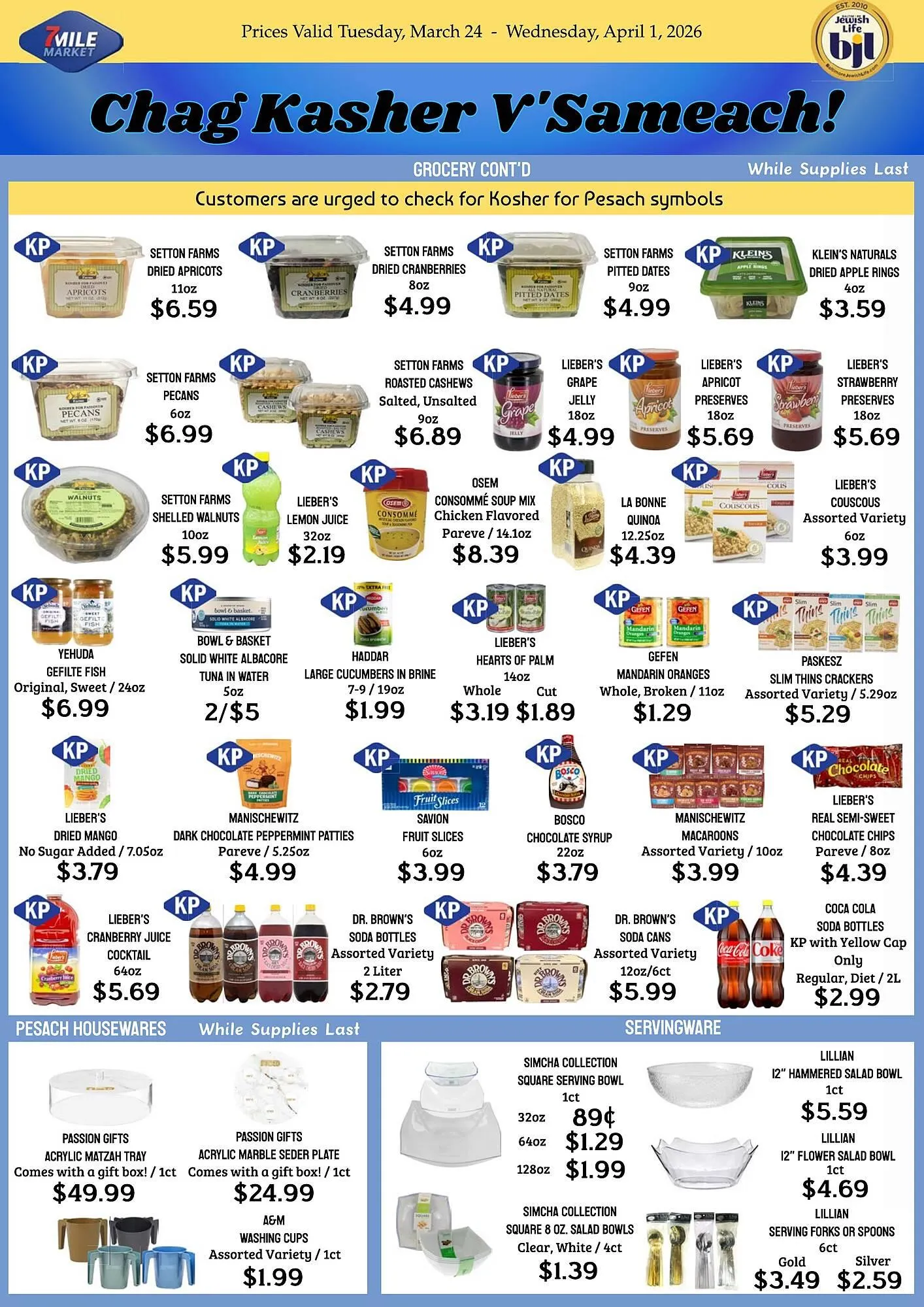 Weekly ad Seven Mile Market circular from March 24 to April 1 2026 - Page 3