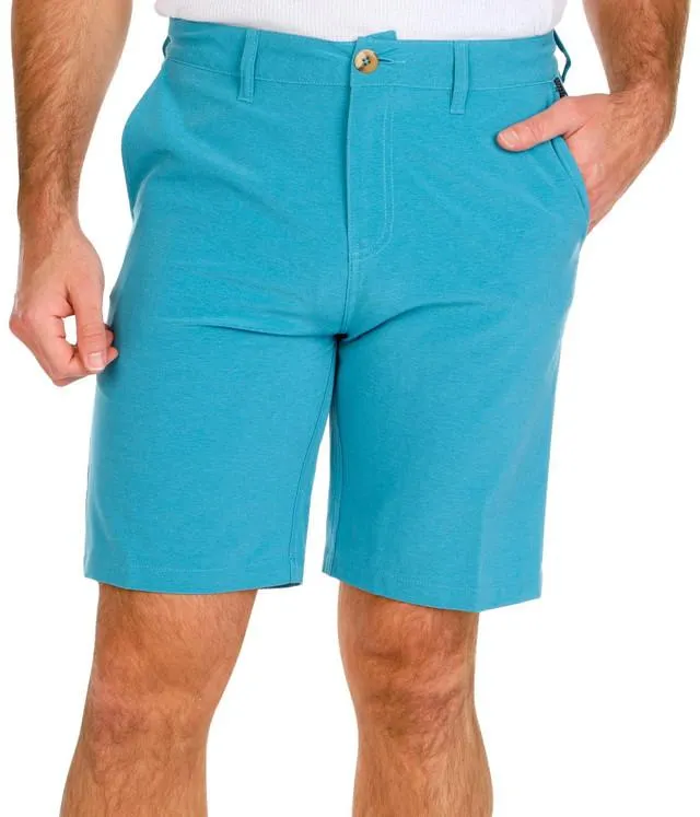 Quiksilver Mens 20 in Amphibian Pull-On Woven Shorts