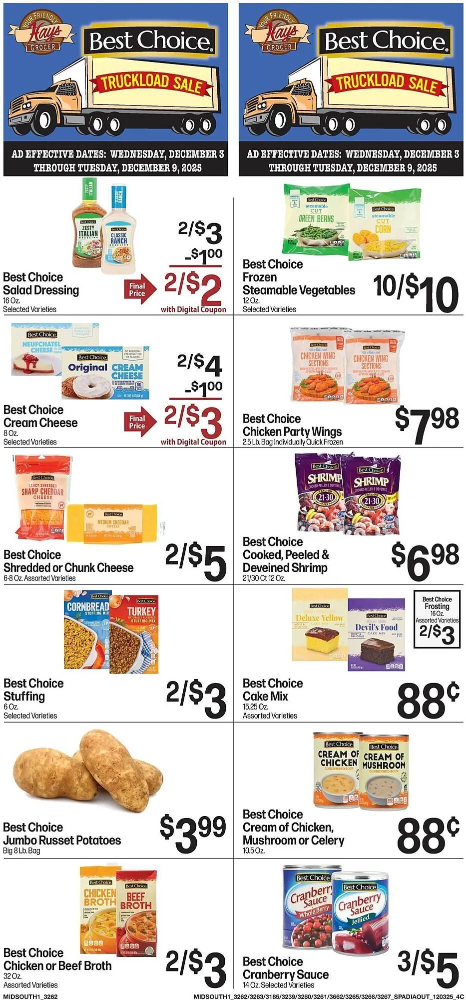 Weekly ad Hays Supermarket weekly ad from December 3 to December 9 2025 - Page 2