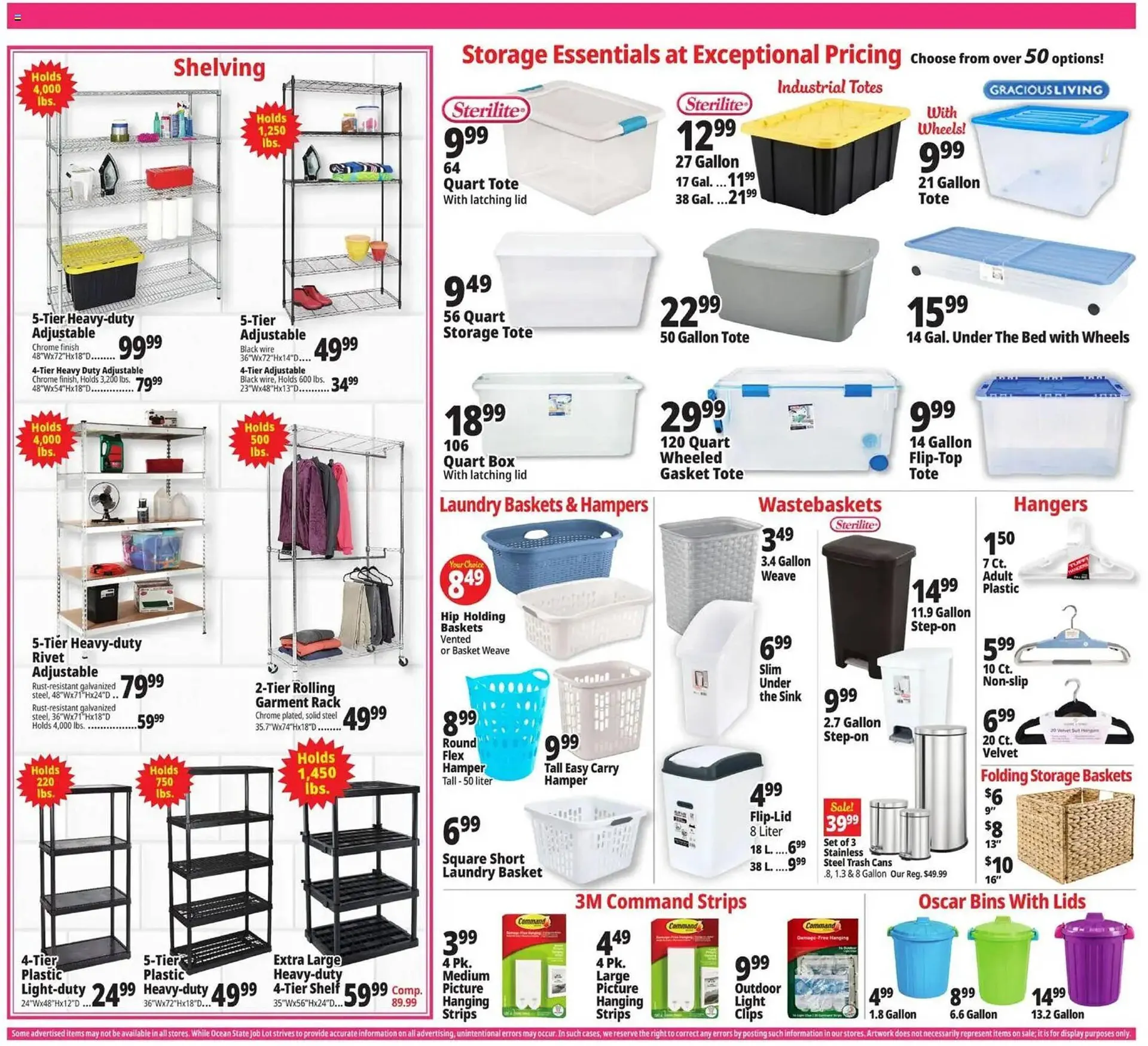 Weekly ad Ocean State Job Lot flyer from April 2 to April 8 2026 - Page 22