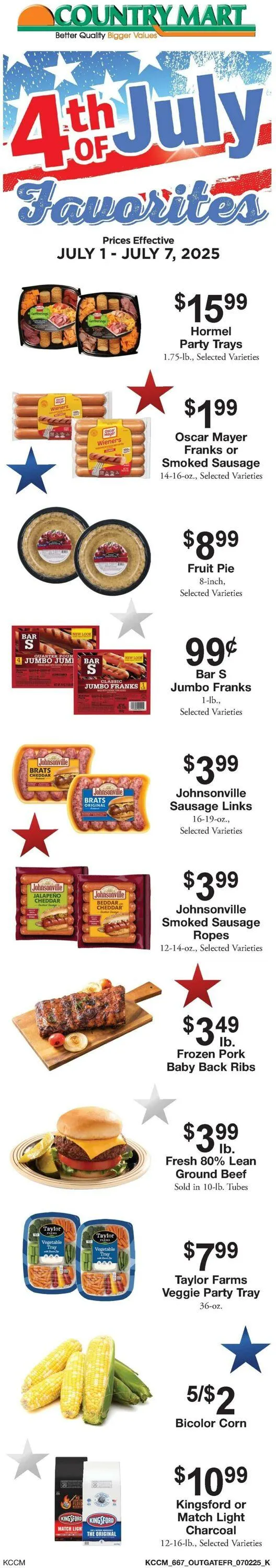 Weekly ad Country Mart from July 1 to July 7 2025 - Page 5