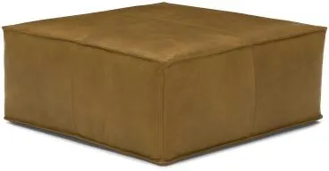 Lyle Leather Ottoman