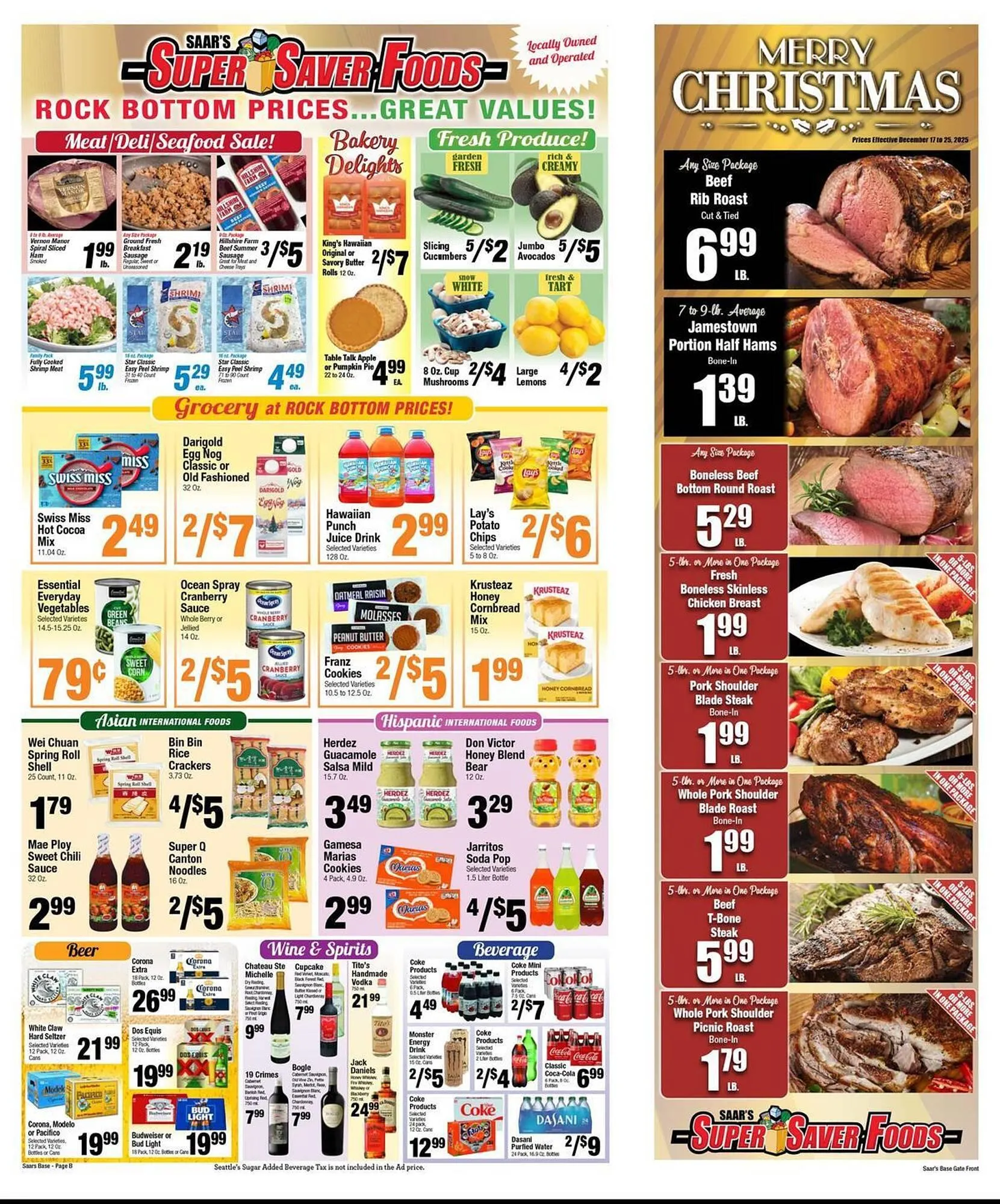 Weekly ad Super Saver weekly ad from December 17 to December 25 2025 - Page 2