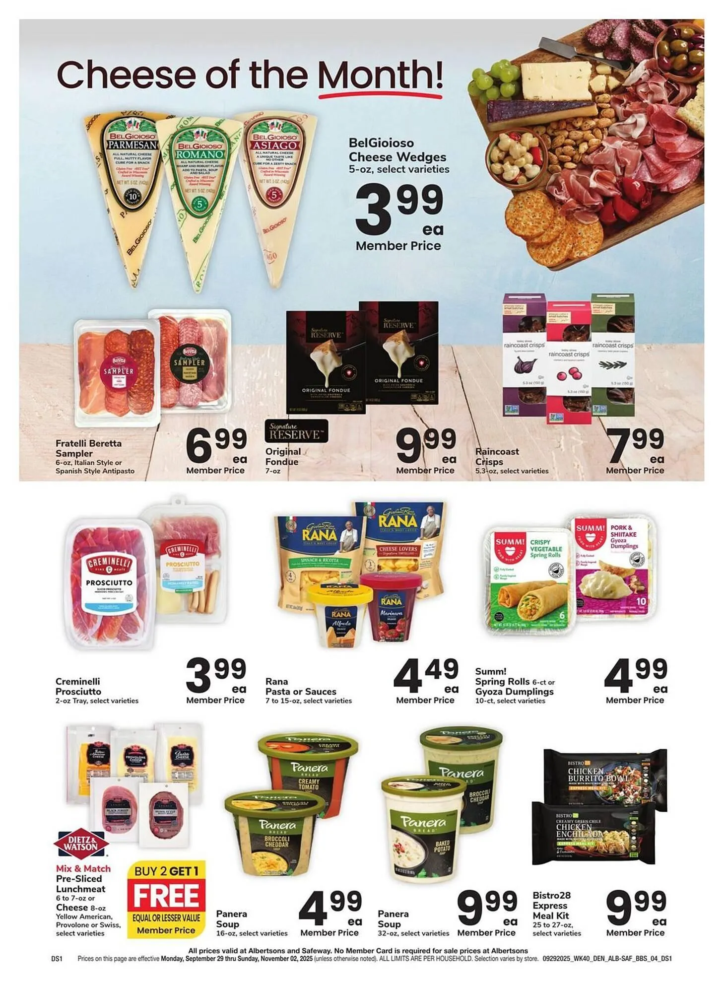 Weekly ad Albertsons weekly ad from September 29 to November 2 2025 - Page 4
