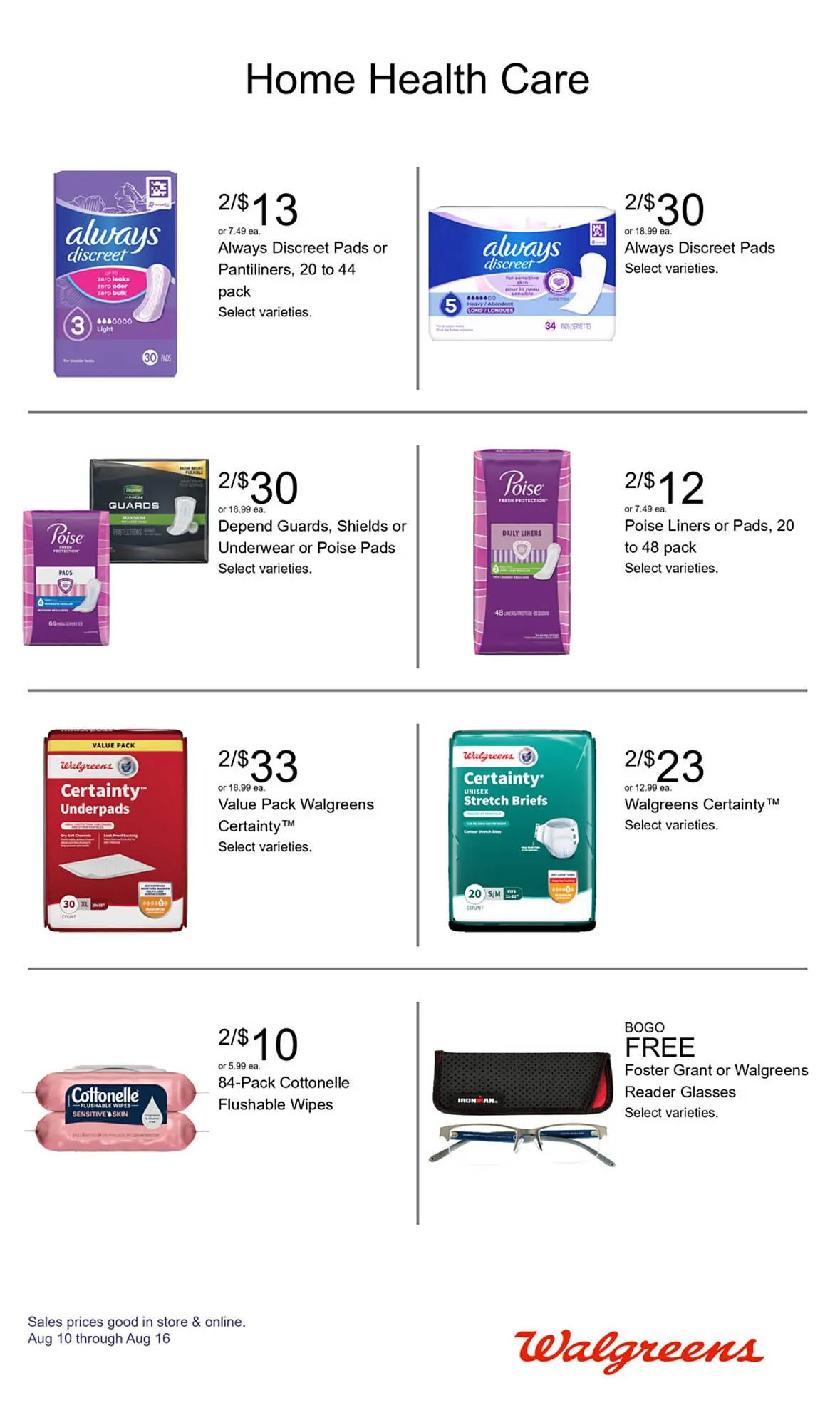 Weekly ad Walgreens Weekly Ad from August 10 to August 16 2025 - Page 17