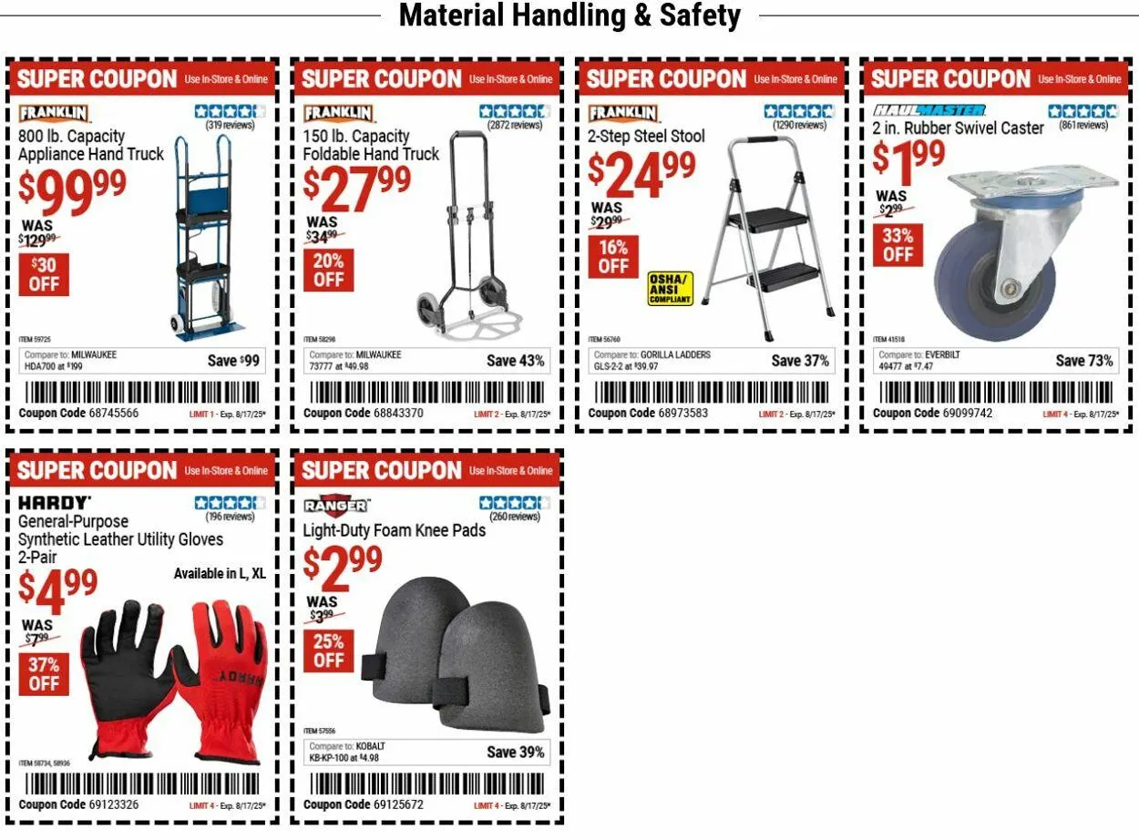 Weekly ad Harbor Freight from August 4 to August 13 2025 - Page 6