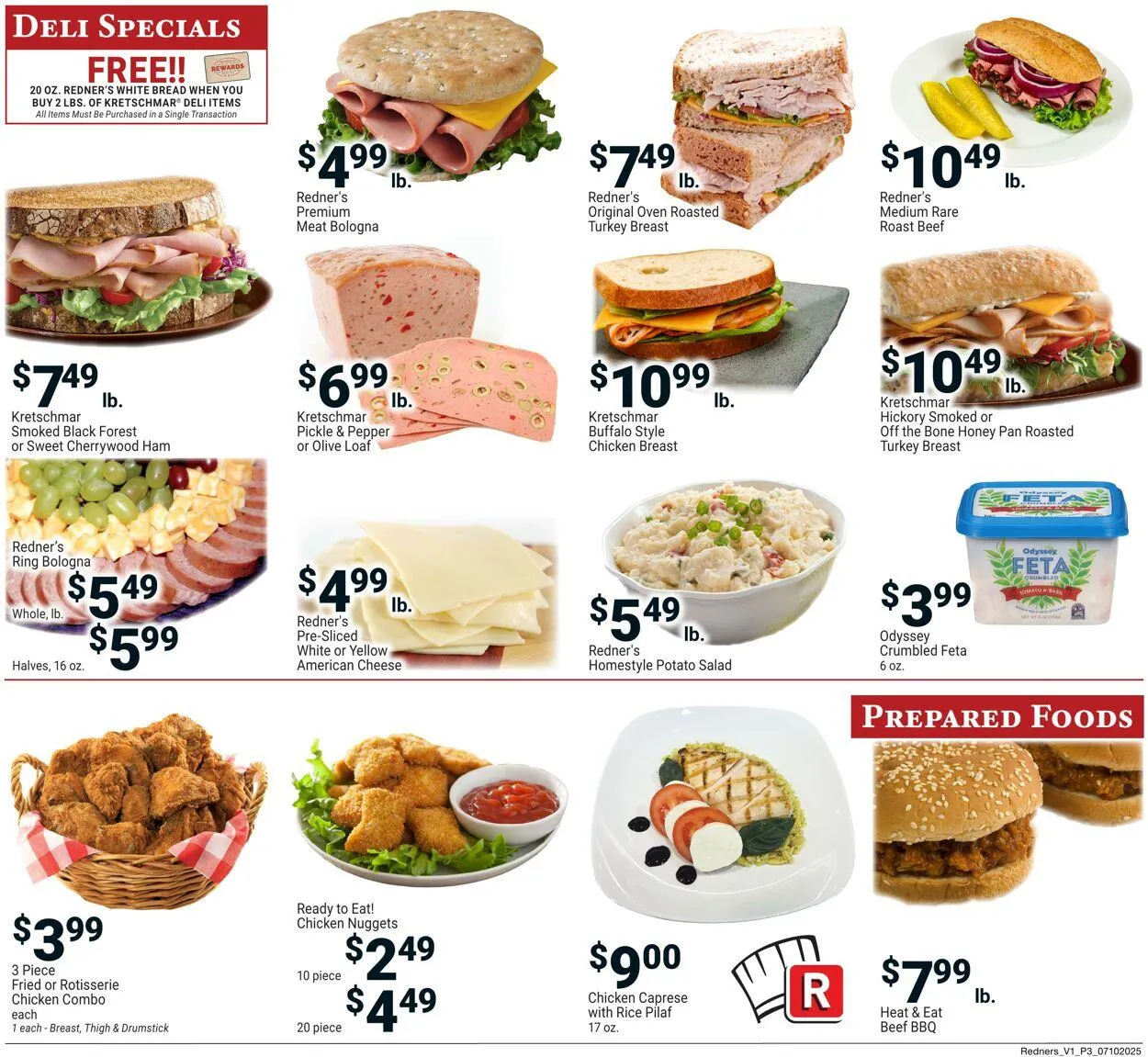 Weekly ad Redner’s Warehouse Market Current weekly ad from July 10 to July 16 2025 - Page 3