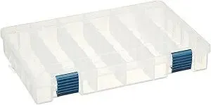 Plano Tackle 4 Pack of Size 3600 Stowaways with Adjustable Dividers, Pack, Fishing Storage, Premium Storage
