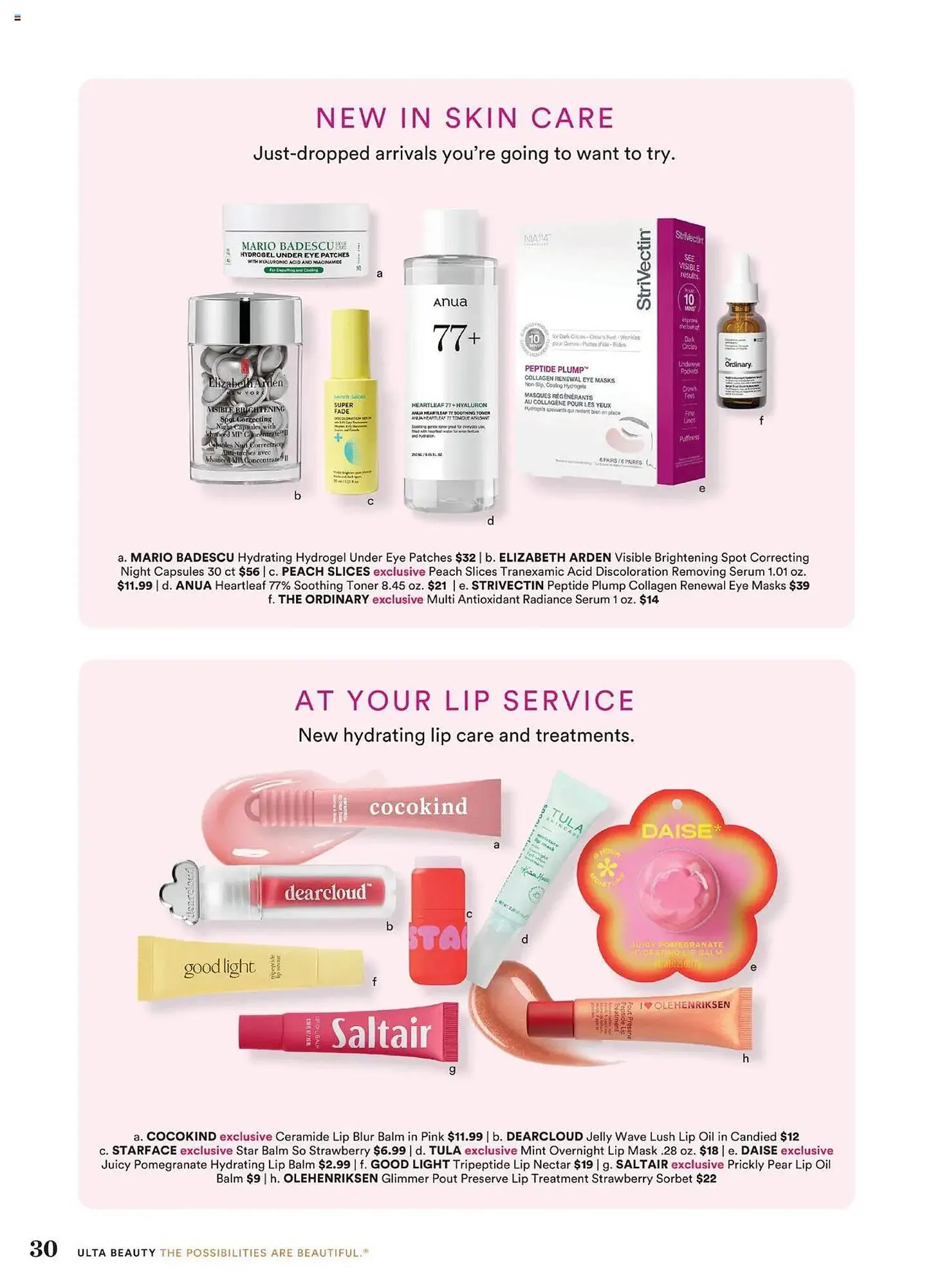 Weekly ad Ulta Beauty Weekly Ad from April 6 to April 19 2025 - Page 30
