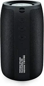 Bluetooth Speaker,MusiBaby Speakers Bluetooth Wireless,IPX5 Waterproof Outdoor Speaker with Bass,24H Long Playtime,Loud and Portable for Travel,Party,Beach,Camping,Gifts, Electronic Gadgets(Blk)