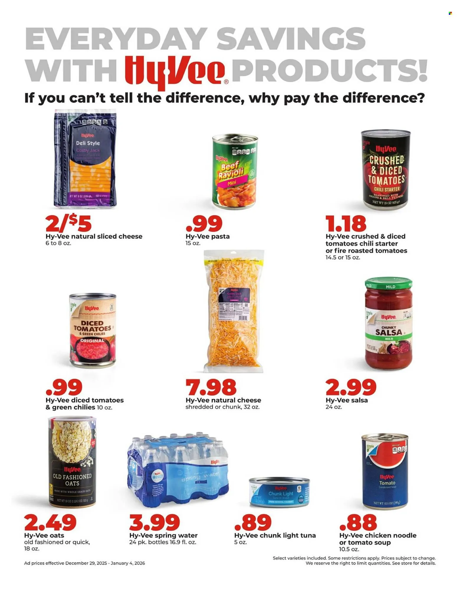Weekly ad Hy-Vee weekly ad from December 29 to January 4 2026 - Page 20