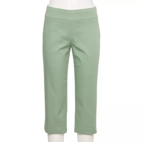 Women's Croft & Barrow® Effortless Stretch Capri Pants
