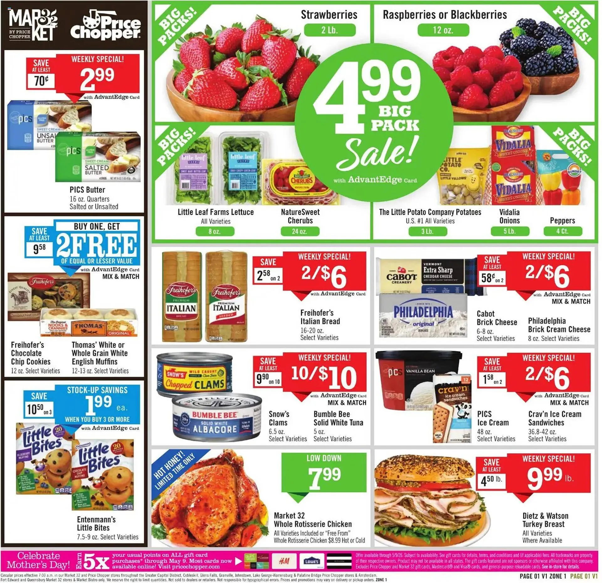 Weekly ad Price Chopper weekly ad from April 26 to May 3 2026 - Page 1
