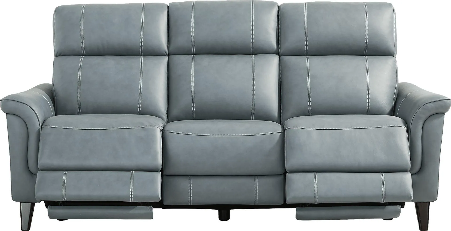 Antonella Leather Dual Power Reclining Sofa