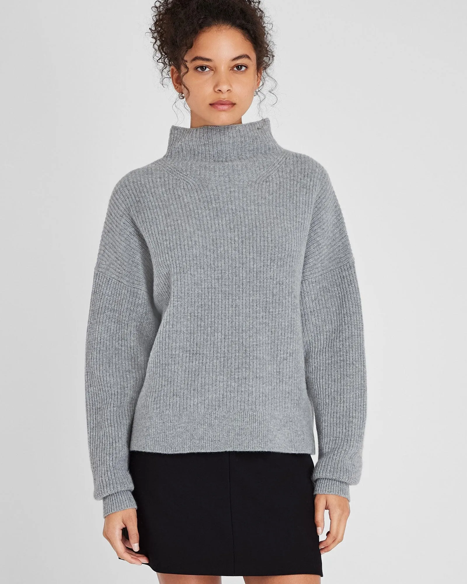 Cashmere Mockneck Sweater