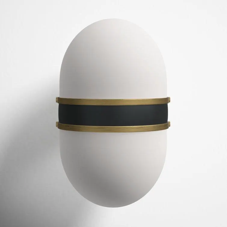 Marie Single Light Outdoor Steel Wall Light