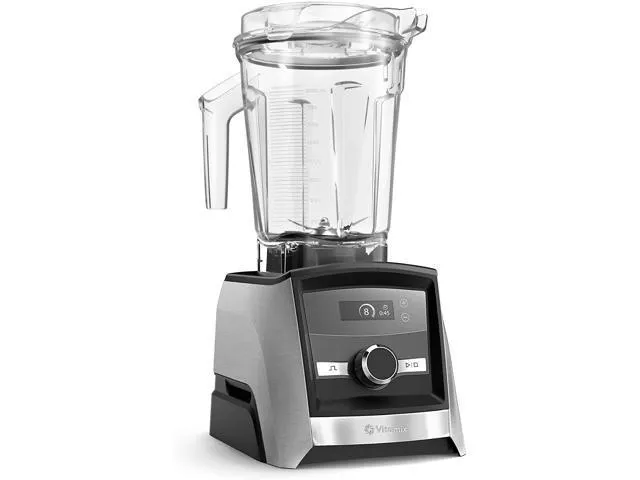 Vitamix Con A3300 Ascent Series Smart Blender, Professional-Grade, 64 oz. Low Profile Container, Brushed Stainless Finish