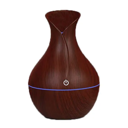 Diffuser Basics Ultrasonic Intelligent Aroma Humidifier Large Dark Wood