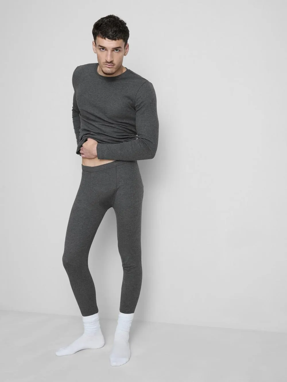 Ribbed Thermal Leggings