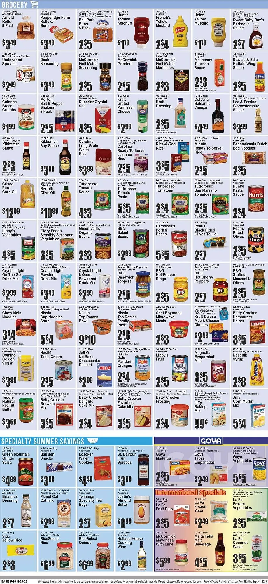 Weekly ad The Food Emporium Weekly Ad from August 29 to September 4 2025 - Page 7