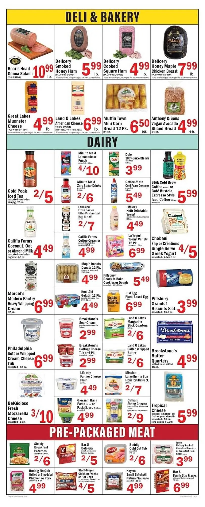 Weekly ad Food Bazaar circular from February 19 to February 25 2026 - Page 4