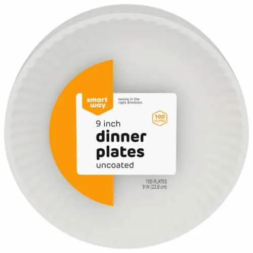 Smart Way™ Uncoated Dinner Plates