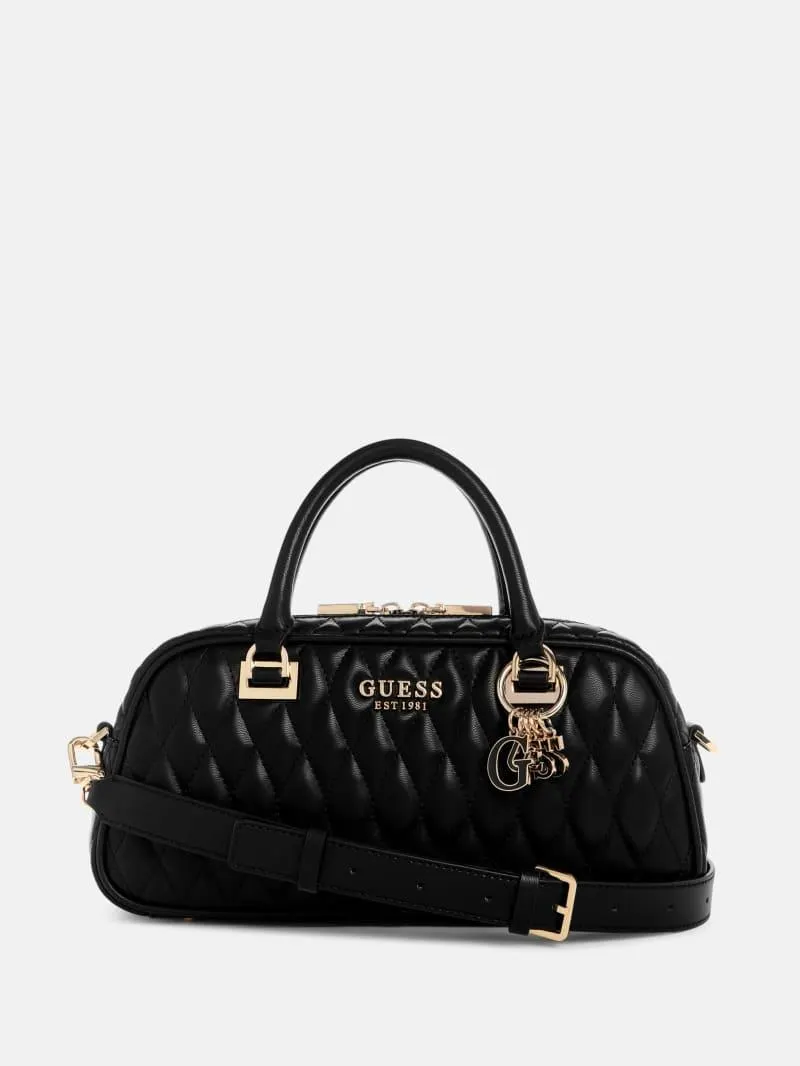 Valla Small Faux-Leather Satchel