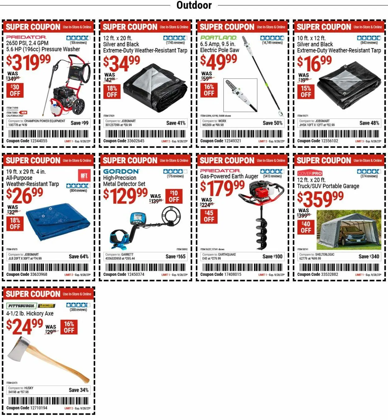 Weekly ad Harbor Freight from September 15 to September 24 2025 - Page 6