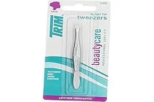 Trim Professional Quality Slant Tip Tweezers #52900 6 - Tweezers