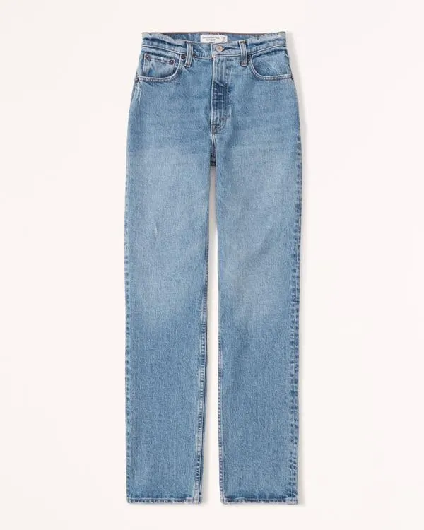 Ultra High Rise 90s Straight Jean