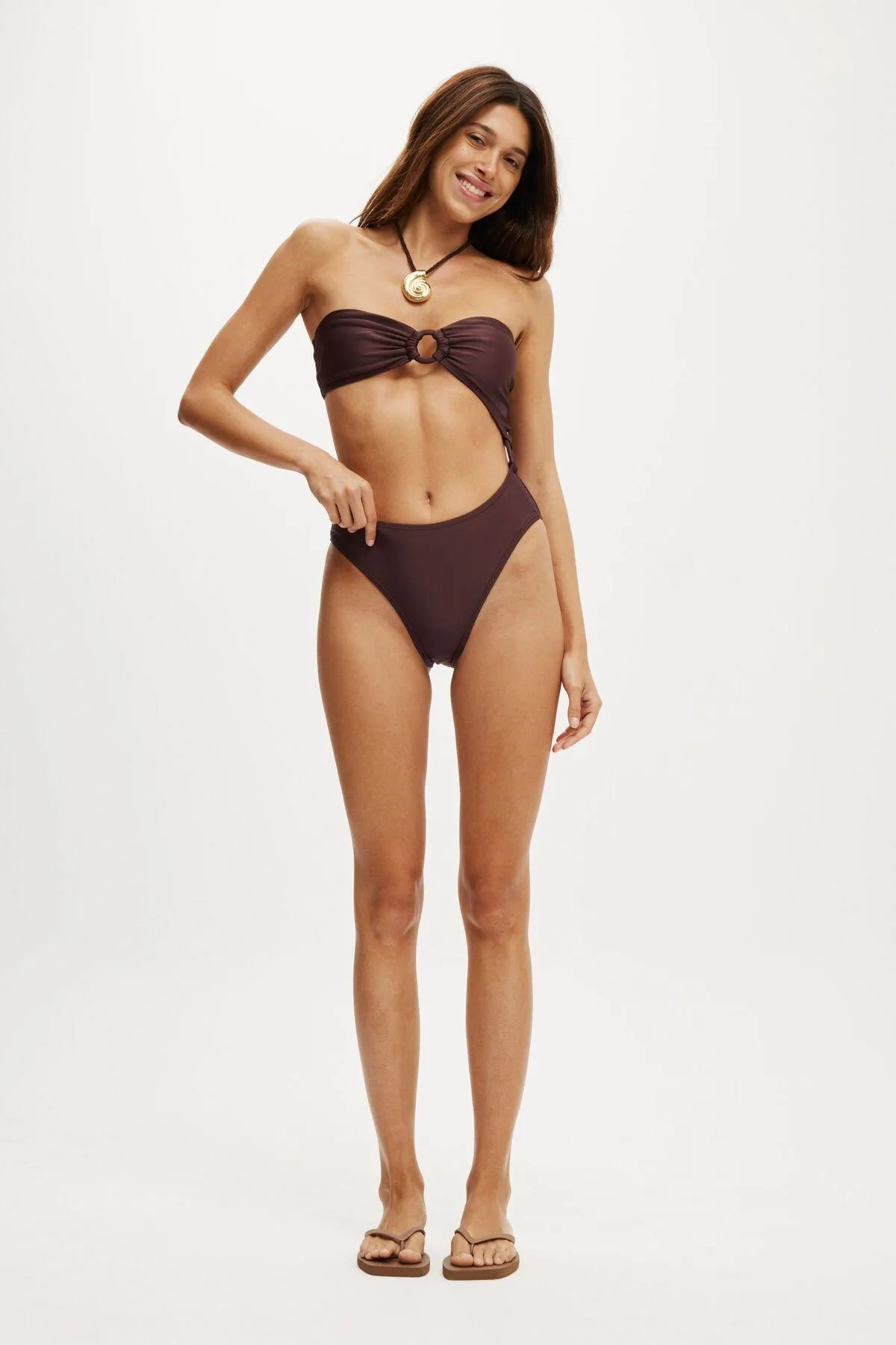 Ring Bandeau One Piece Brazilian