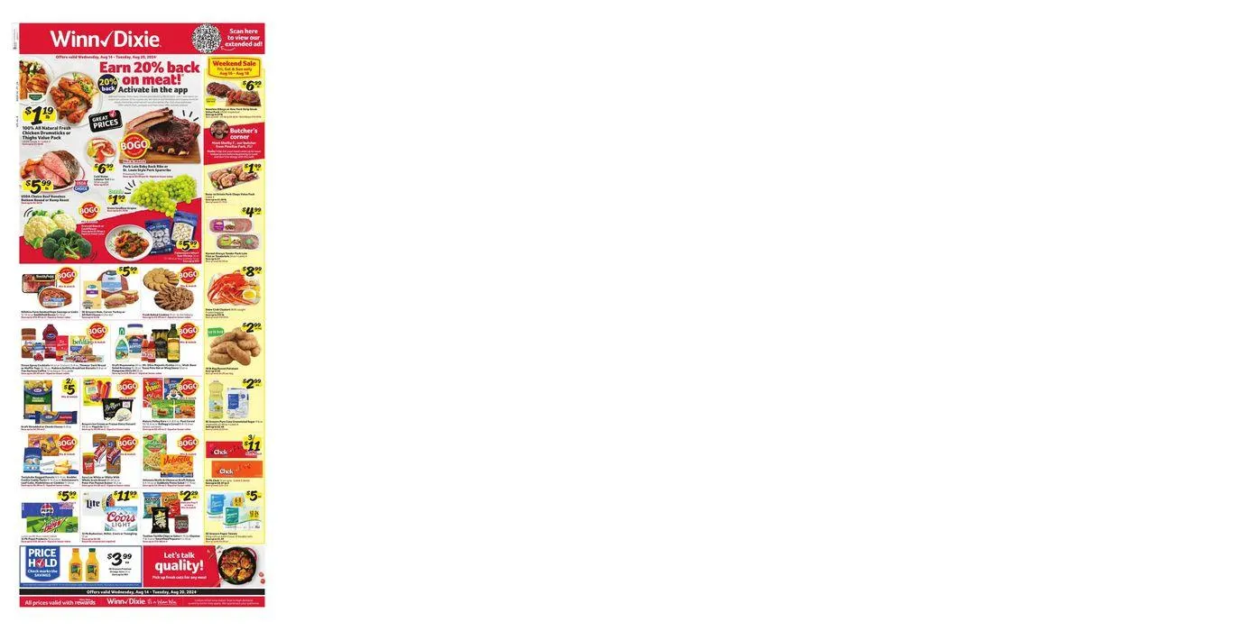 Weekly ad Great discounts on selected products from August 14 to August 20 2024 - Page 1