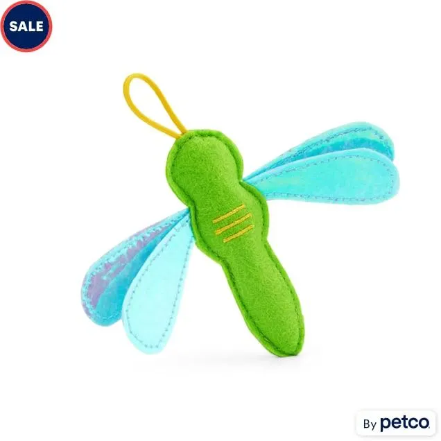 Leaps & Bounds Flinger-Style Dragonfly Cat Toy, X-Small