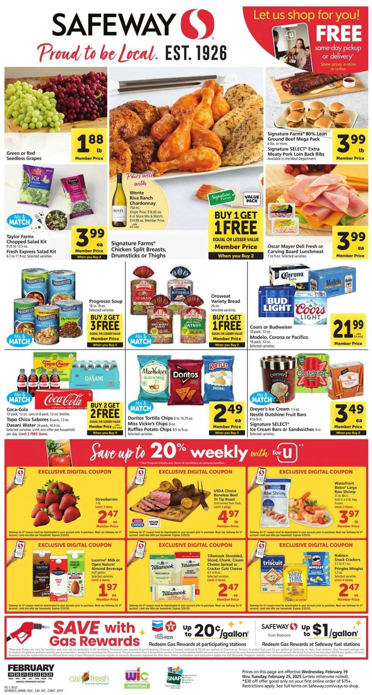 Safeway Current weekly ad - 1