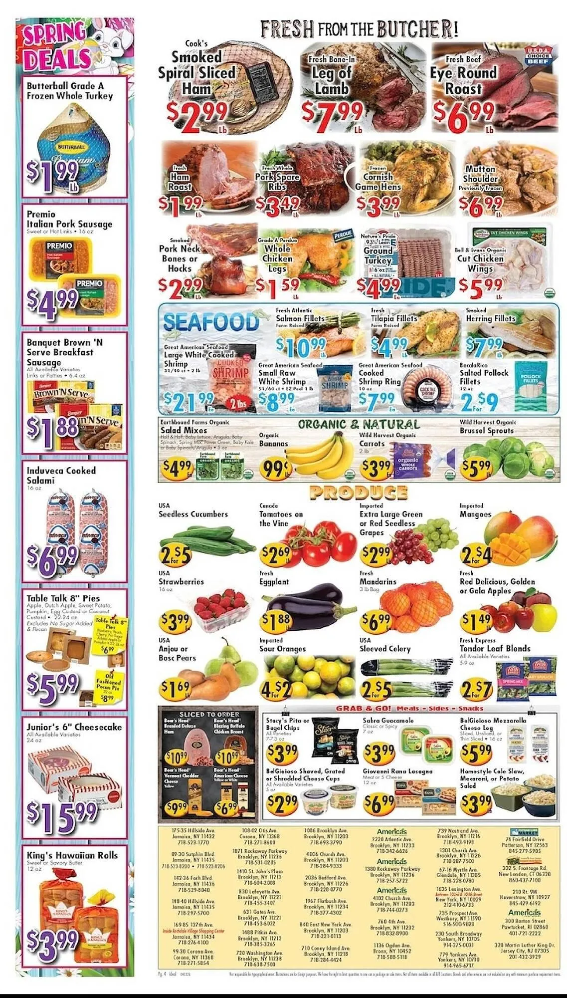 Weekly ad Ideal Food Basket circular from April 3 to April 9 2026 - Page 4