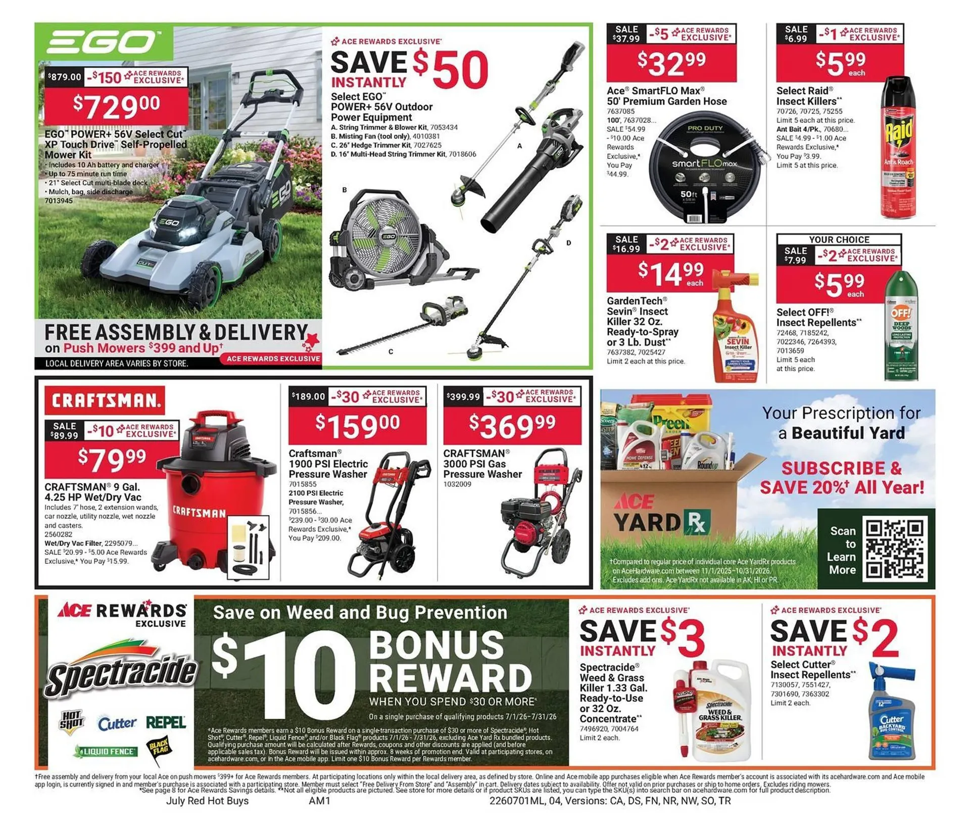 Weekly ad Ace Hardware flyer from July 1 to August 1 2026 - Page 8