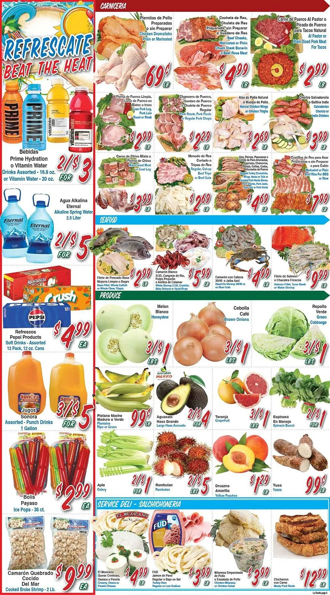 Weekly ad La Bonita Supermarkets Weekly Ad from June 25 to July 1 2025 - Page 4