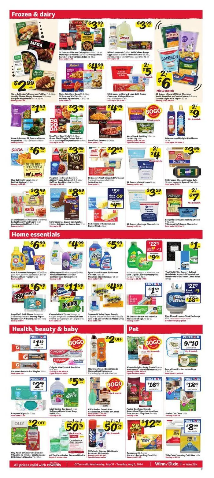 Weekly ad Savings That Sizzle from July 31 to August 6 2024 - Page 12