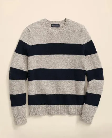 Wool Ragg Stripe Sweater