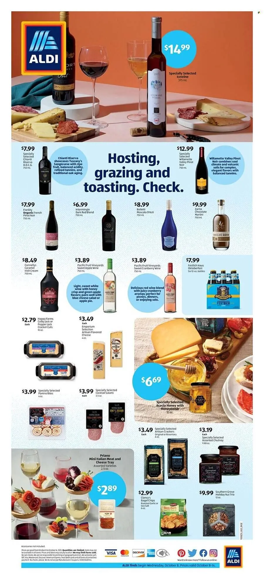 Weekly promotion Aldi weekly ad spanning from October 8 to October 14 2025 - Page 3 for Catalogue 365